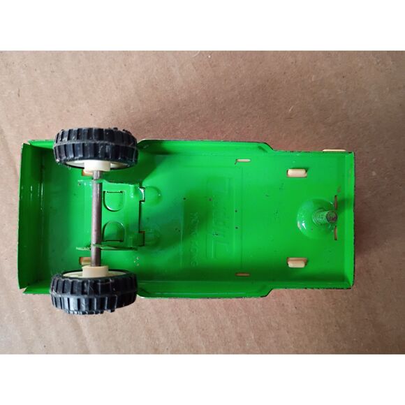 Buddy L Log Trailer Lumber Pressed Steel Tractor Trailer - Picture 6 of 7